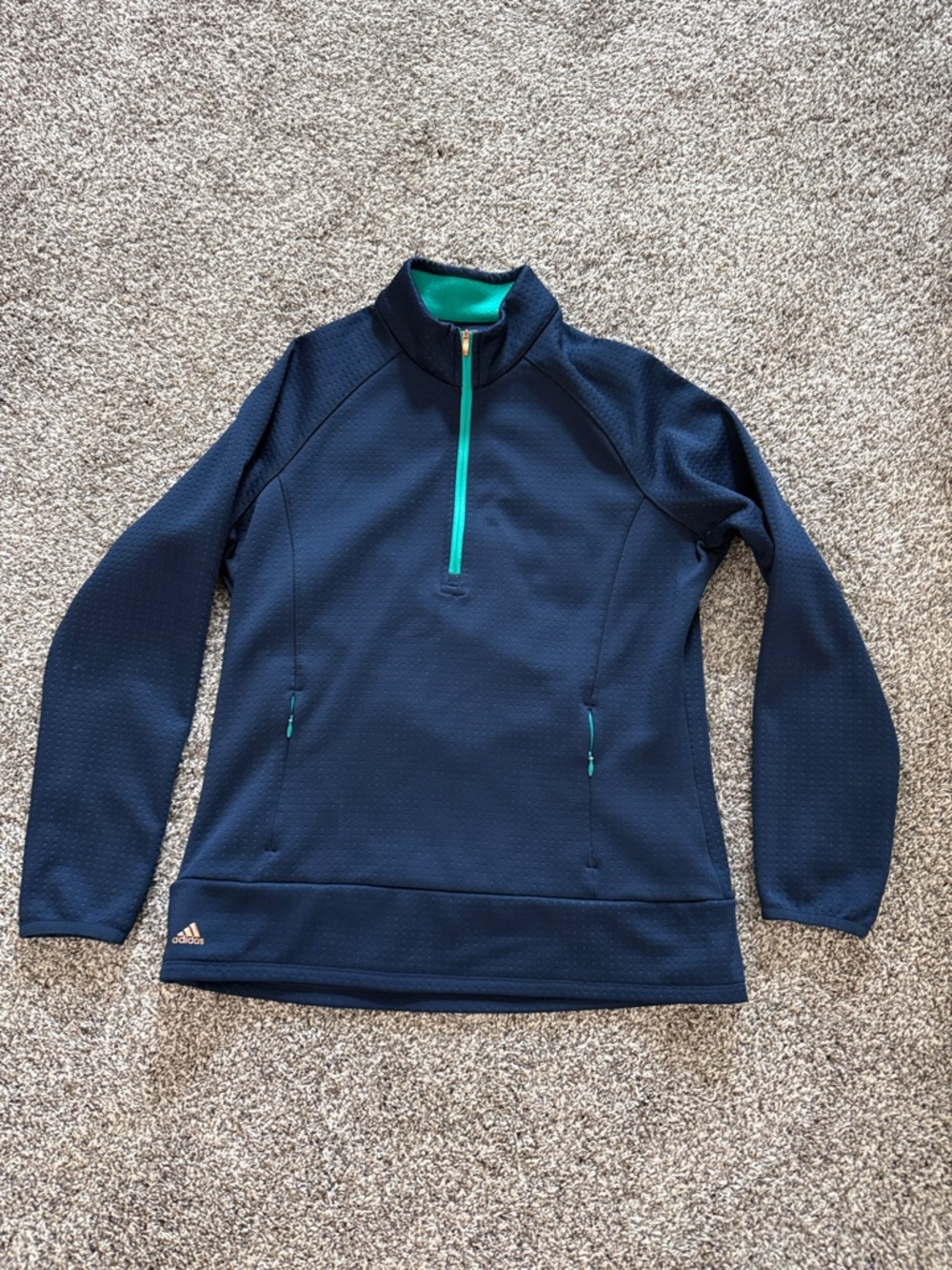 Women’s Adidas Golf 1/4 Zip fleece lined Pullover